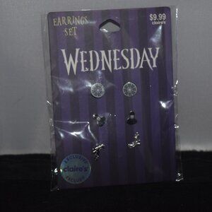 Claire's Wednesday 3 sets of Earrings